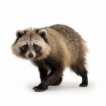 Coy Racoon Asiatic Raccoon