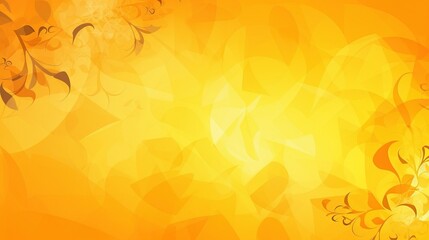 Abstract tiled geometric cubic yellow background. Modern dynamic vintage. AI generated.