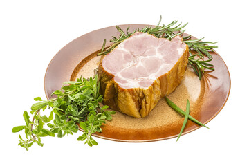 Bacon with vegetables