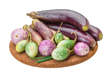 Asian egg-plant assortie