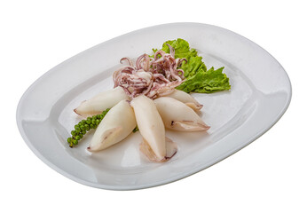 Boiled squid