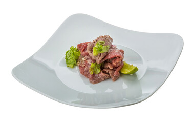Beef carpaccio