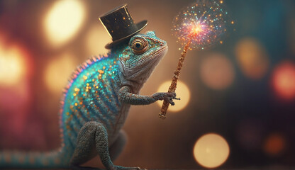 Magisches Cham&auml;leon KI