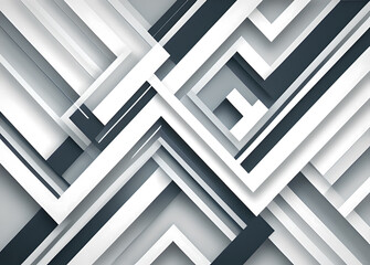 Fototapeta premium White Abstract background colorful game wallpaper with sharp edges,gradient background,Generative AI