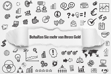 Behalten Sie mehr von Ihrem Geld	