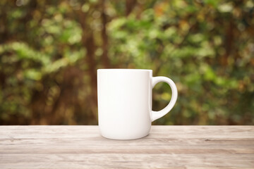 Charming White Mug for Mokup