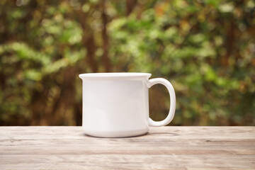 Charming White Mug for Mokup