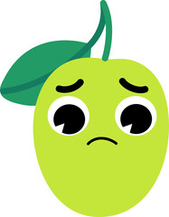 Jujube Face Sad