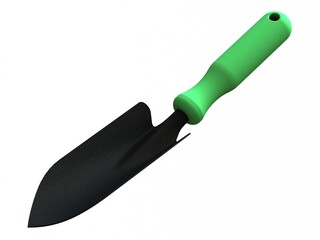Steel Garden Hand Trowel 3D model