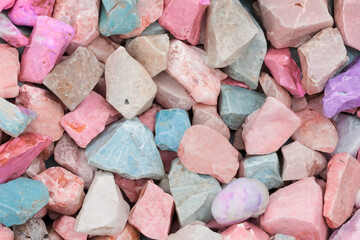 Mesmerizing Macro Splendor Colorful Pastel Stone as a Stunning Background