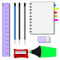 school stationery supplies