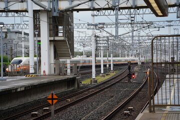 Fototapeta na wymiar High speed rail in Taiwan.