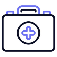 Fototapeta premium First Aid Kit Icon