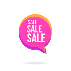 Sale bubble, Sale banner