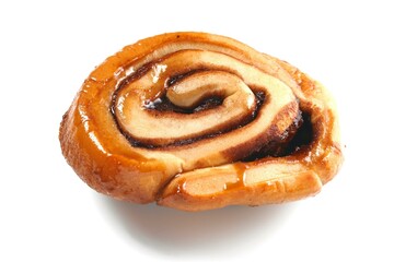 Sweet Temptation: Close-Up of Cinnamon Rolls Placed on a Wooden Surface, Tempting Your Senses in 4K Resolution