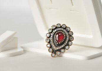 Persian ring with gems
