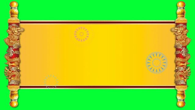 letter frame background and 2d animation, green screen, fireworks, celebrations, wedding