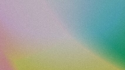 Green, purple and yellow gradient abstract background with grain texture noise effect. Grain effect. Colorful grainy background with noise, grungy.