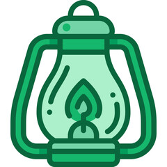 lantern two tone icon