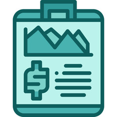 report two tone icon