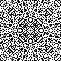 Simple monochrome texture. Abstract background. seamless repeating pattern.Black and white color.