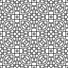 Simple monochrome texture. Abstract background. seamless repeating pattern.Black and white color.