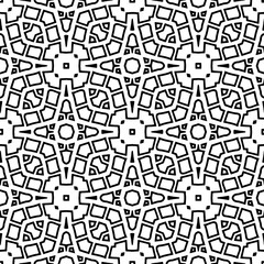Simple monochrome texture. Abstract background. seamless repeating pattern.Black and white color.