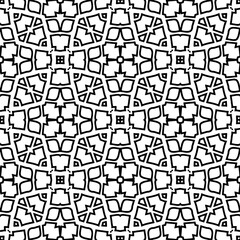 Fototapeta premium Simple monochrome texture. Abstract background. seamless repeating pattern.Black and white color.