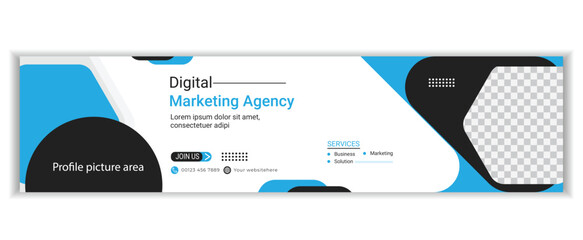 linkedin banner photos or Background cover template design