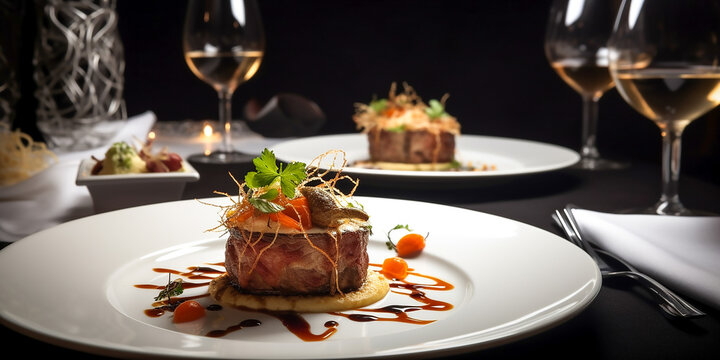 Sterne Restaurant Besuch KI