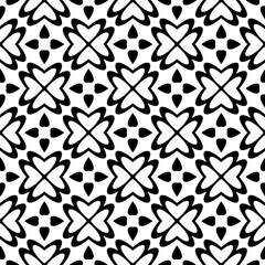 Simple monochrome texture. Abstract background. seamless repeating pattern.Black and white color.