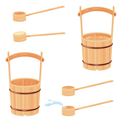 桶と柄杓 © yurumarukko