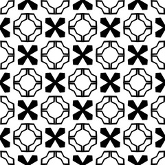 Simple monochrome texture. Abstract background. seamless repeating pattern.Black and white color.