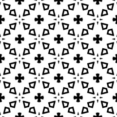 Simple monochrome texture. Abstract background. seamless repeating pattern.Black and white color.
