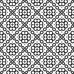 Simple monochrome texture. Abstract background. seamless repeating pattern.Black and white color.