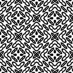Naklejka premium Simple monochrome texture. Abstract background. seamless repeating pattern.Black and white color.