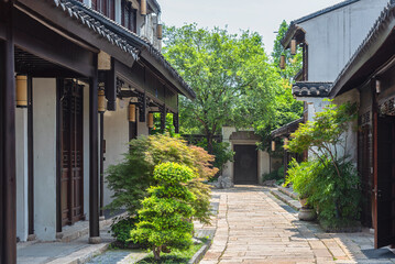street in the chinese old town
