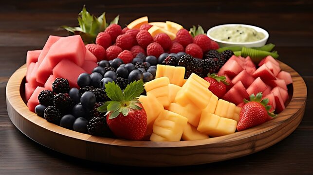 a bowl of fruit