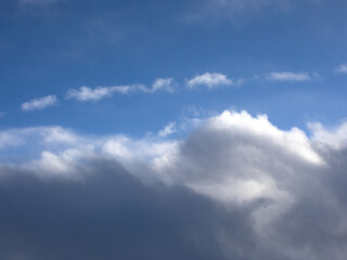 clouds in the sky