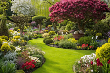 A Breathtaking Landscaped Garden