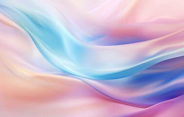 Sky blue, pink, pearl color and mint green abstract background, generative ai