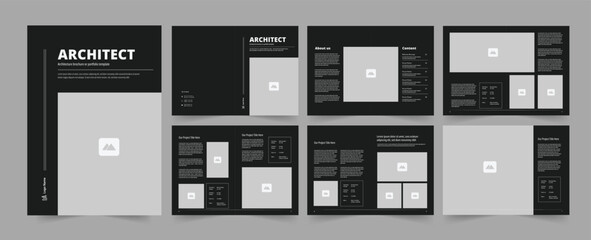Architecture Brochure and Architect Portfolio Template
