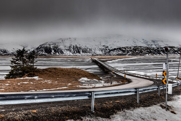 winter in the mountains