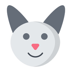 Bunny Flat Icon