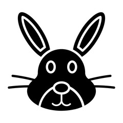 Rabbit Glyph Icon
