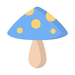 Mushroom Flat Icon