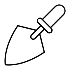 Shovel Line Icon