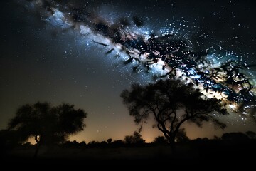 Fototapeta premium galaxy and stars made by midjeorney