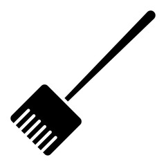 Broom Glyph Icon