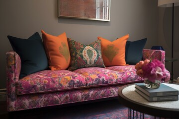 modern living room made by midjeorney